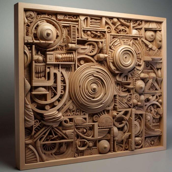 نموذج ثلاثي الأبعاد لآلة CNC 3D Art 